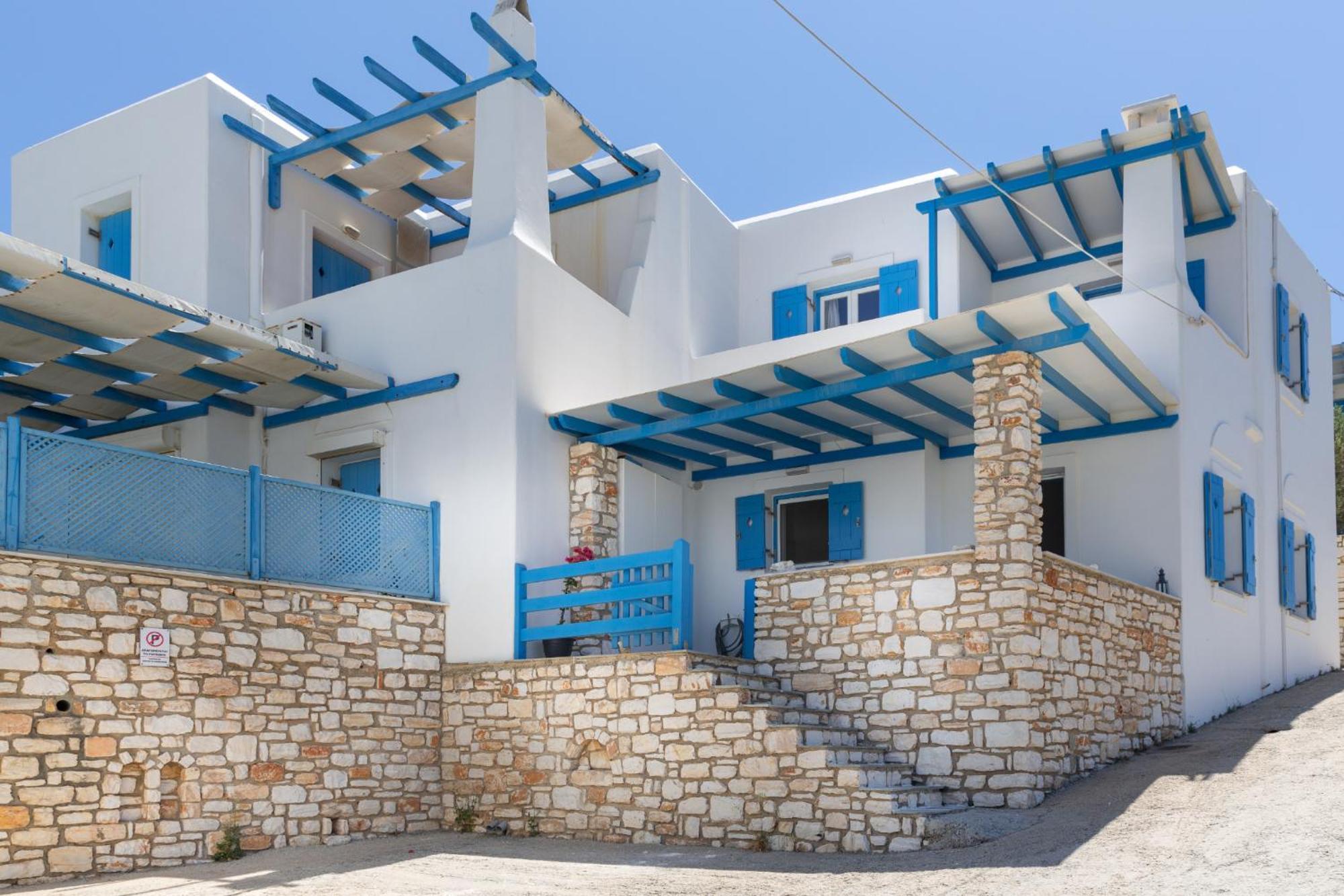 Cycladic Luxurious Maisonette Науса Экстерьер фото